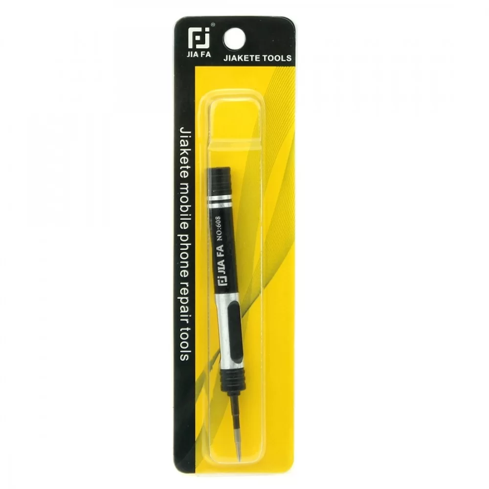 JIAFA JF-608-2.5 Hollow Cross Tip 2.5 Middle Bezel Repair Screwdriver (Black)